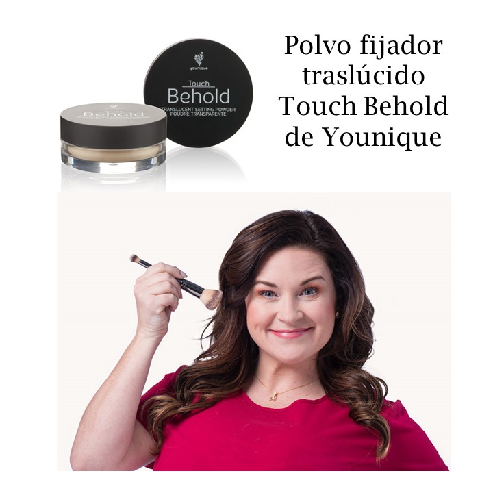 Polvo fijador translúcido